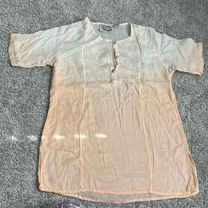 Ombre short sleeve top
